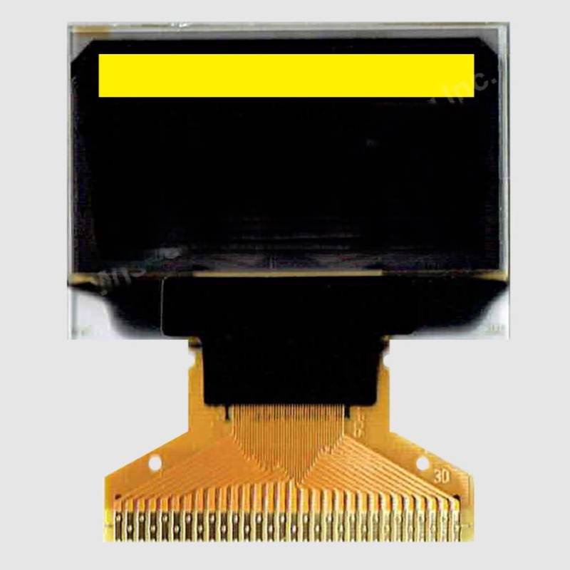 0.96" 64RGBx128 OLED